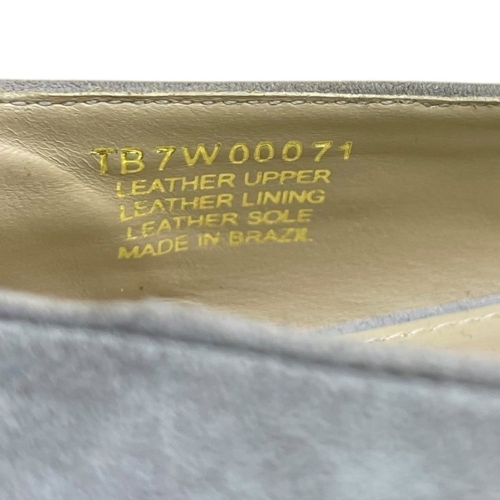Tommy Bahama Women's Coastal Drinks Loafers Gray Suede Embroidery Slip On 8.5 - Picture 8 of 14